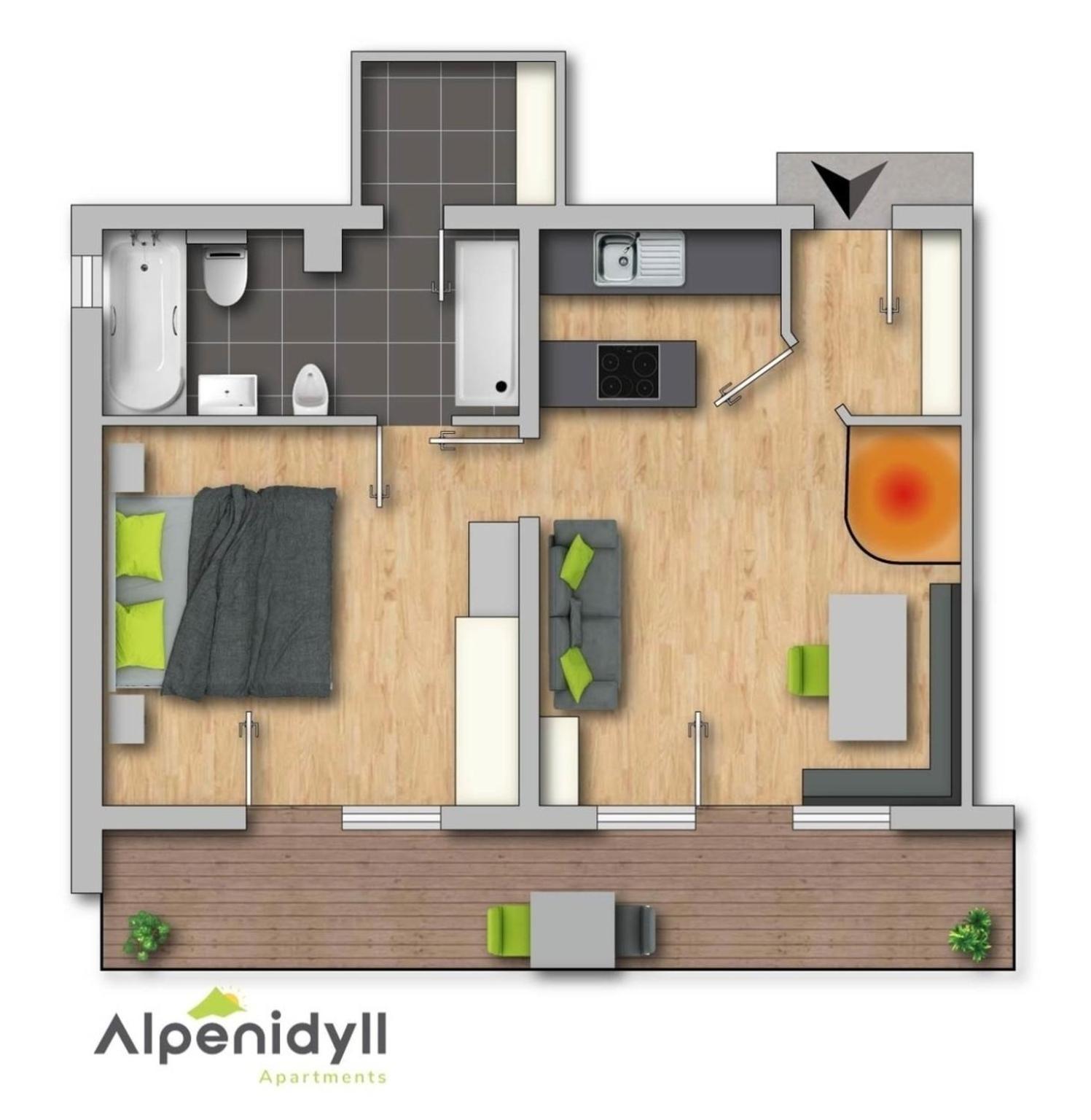 Bergidyll 11 By Alpenidyll Apartments رامساو أم داتشستين المظهر الخارجي الصورة